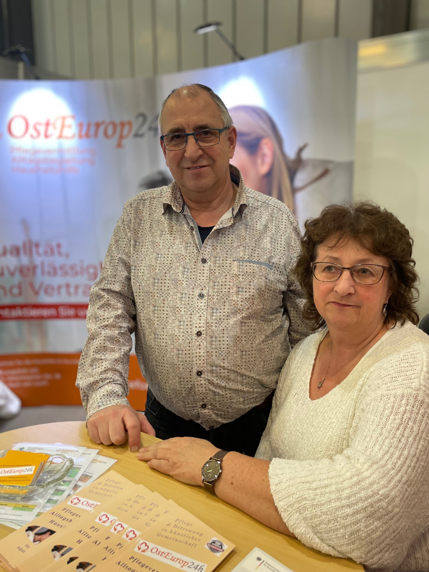 Michael und Petra Bauer, Inhaber der Betreuungs- & Haushaltshilfe